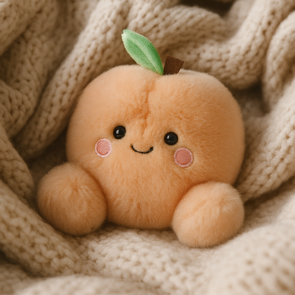 Peach Plushie