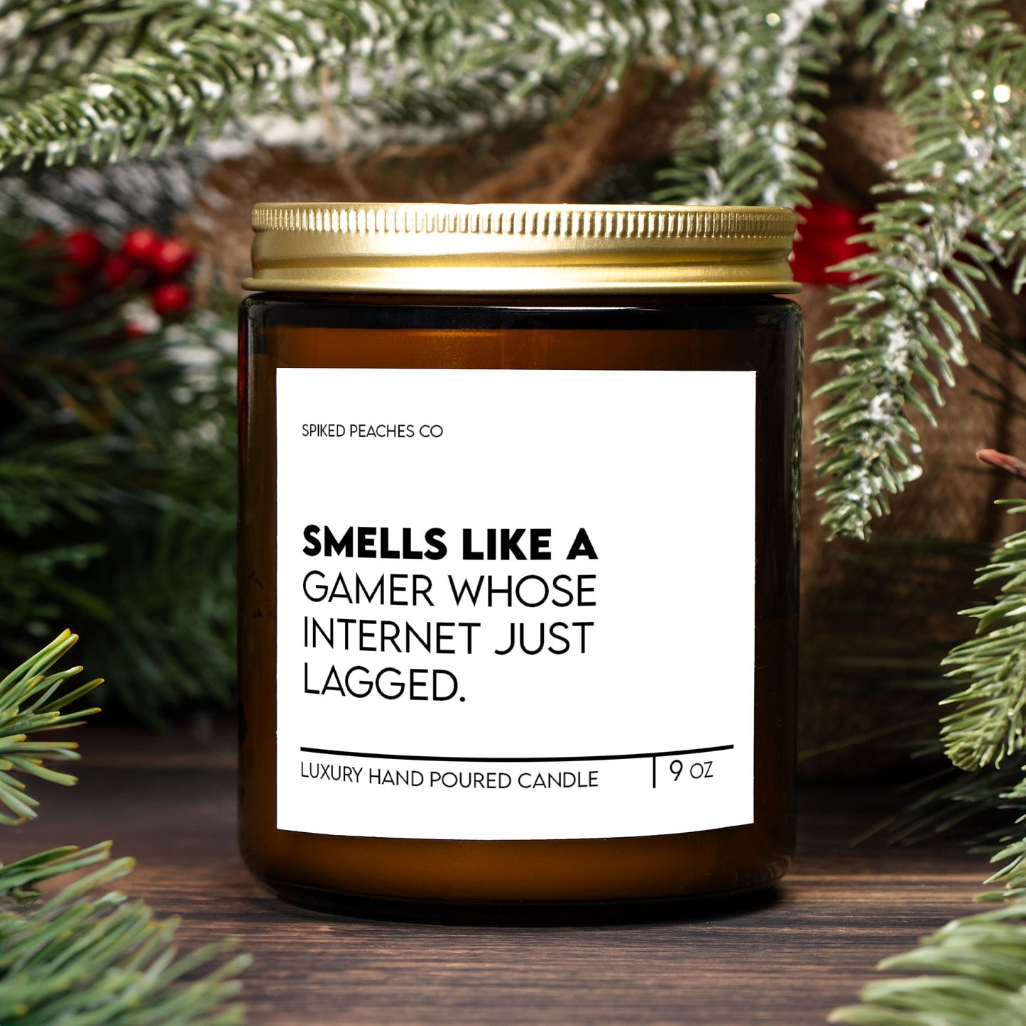 Smells Like a Gamer Whose Internet Just Lagged 9oz Candle