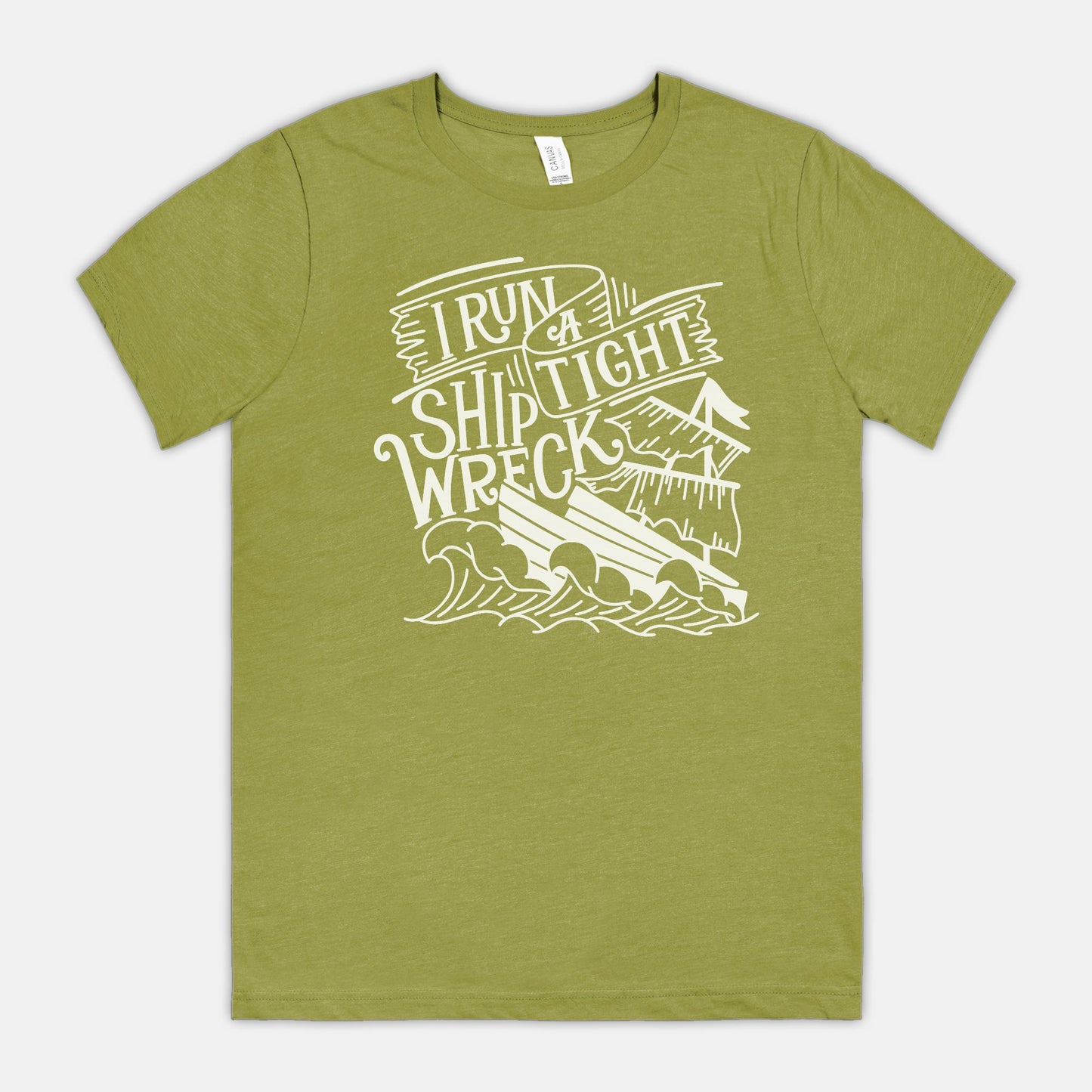 I Run A Tight Shipwreck Unisex Tee