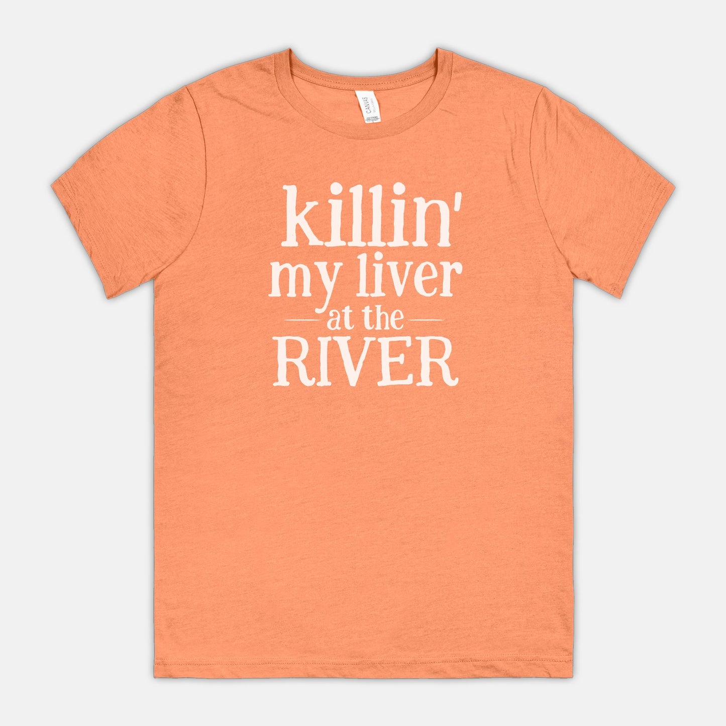 Killin' My Liver At The River Unisex Tee