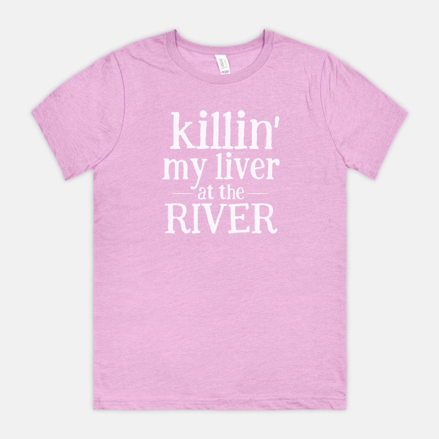 Killin' My Liver At The River Unisex Tee