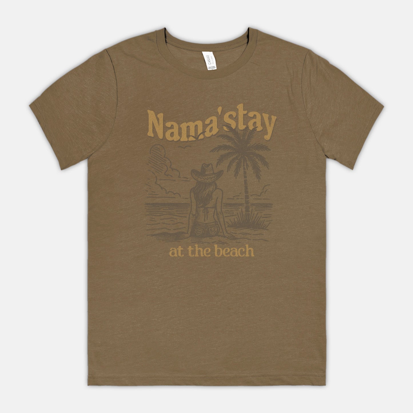 Nama'stay at the Beach Bella Canvas Unisex Tee