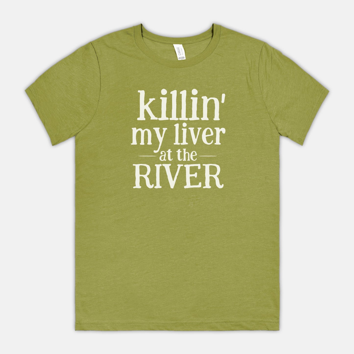 Killin' My Liver At The River Unisex Tee