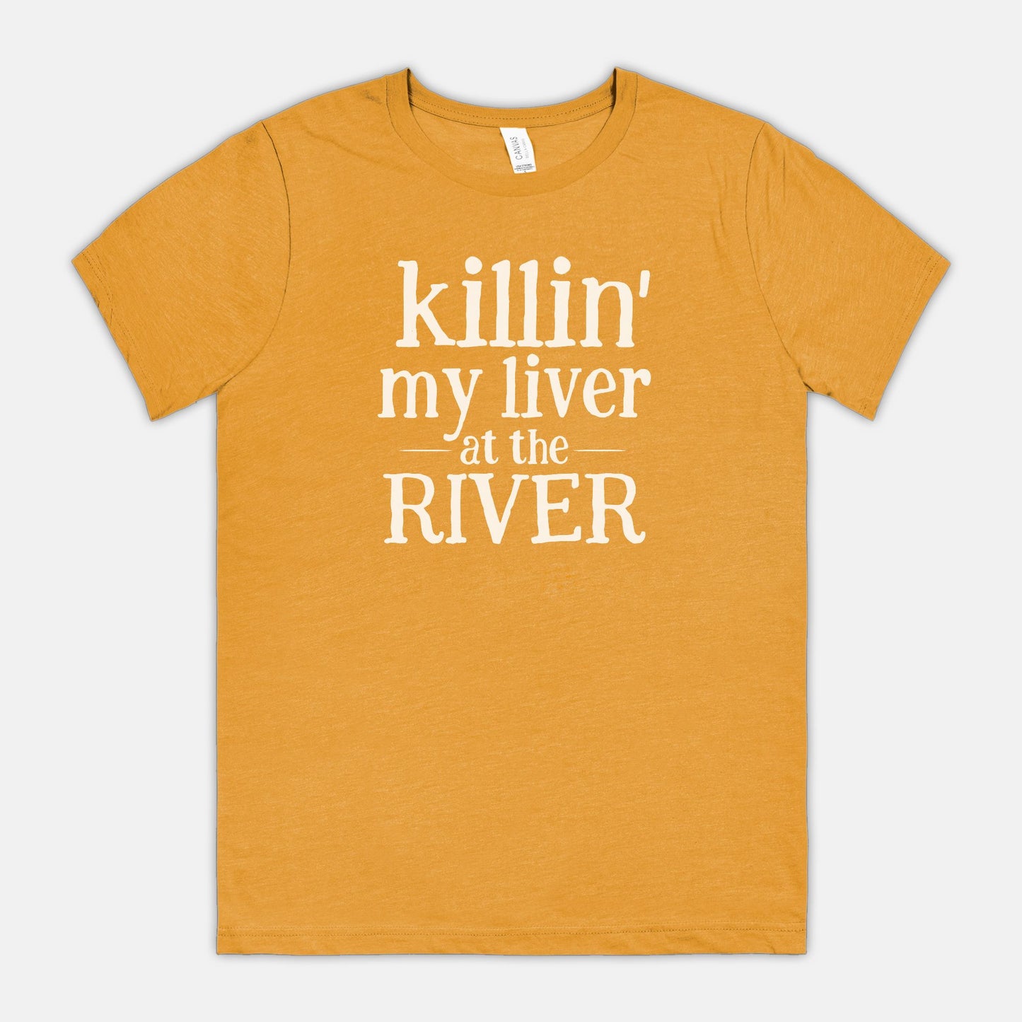 Killin' My Liver At The River Unisex Tee
