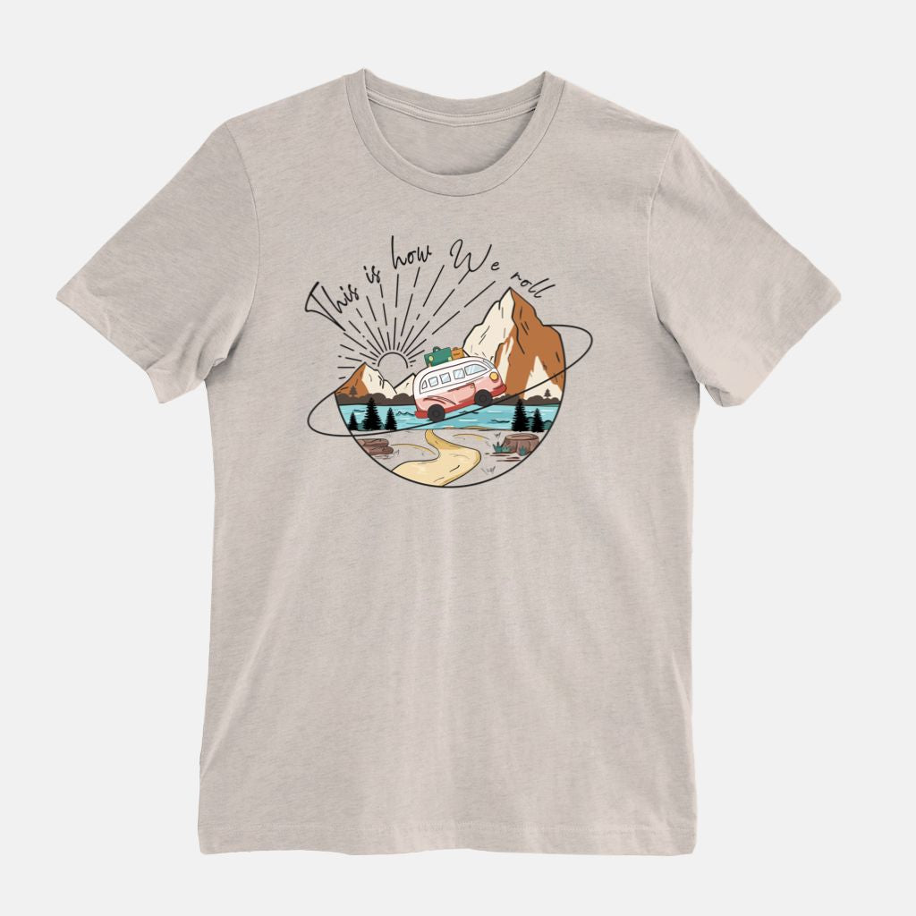 This is how we roll Bella Canvas Unisex Tee