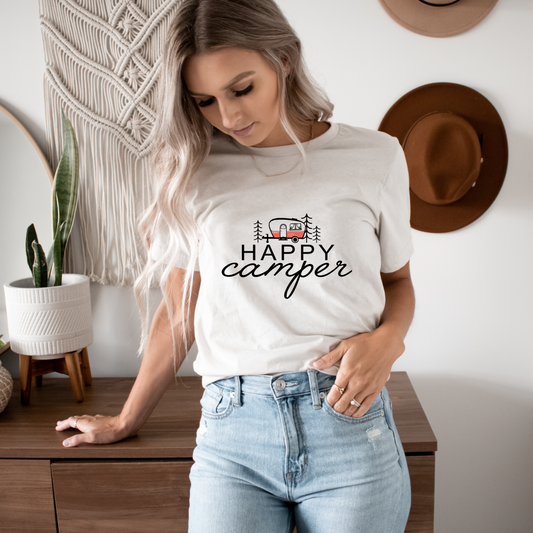 Happy Camper Bella Canvas Unisex Tee