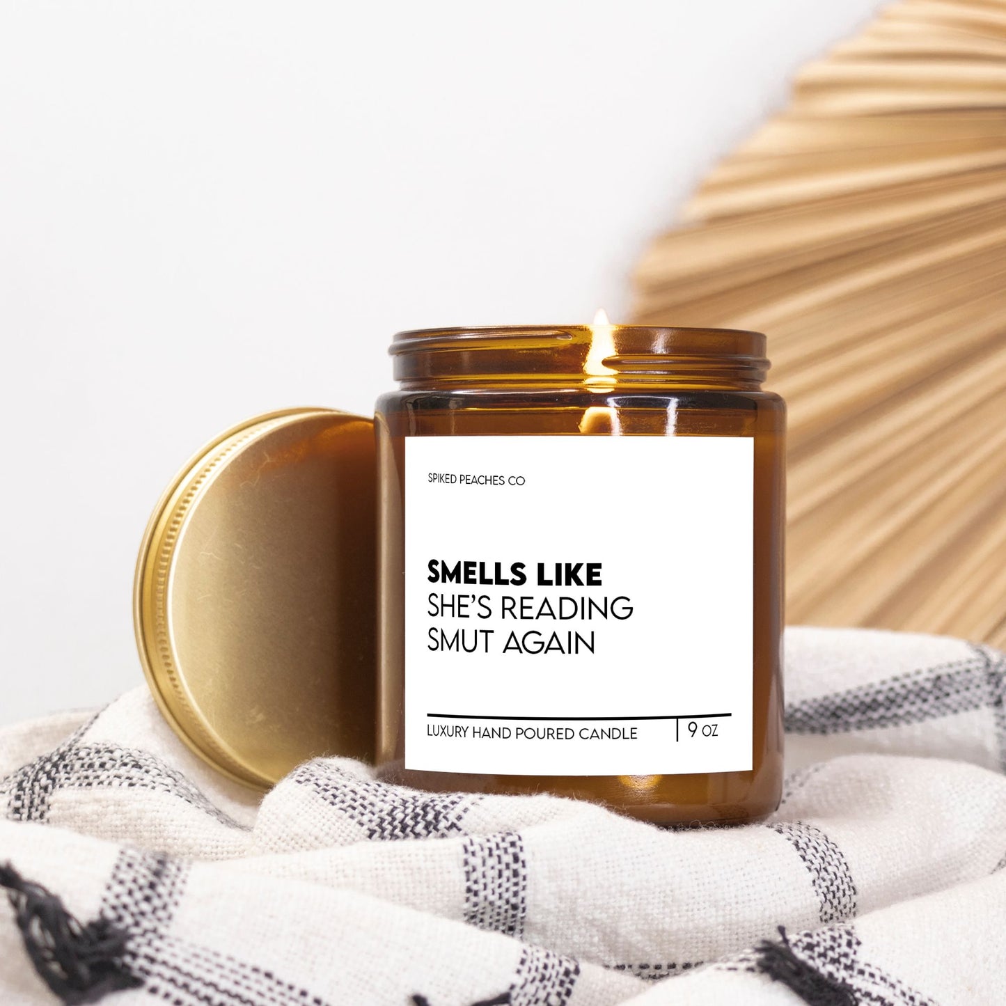 Smells Like She's Reading Smut Again 9oz Candle