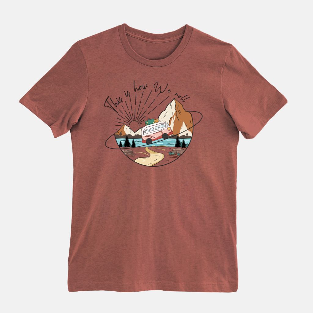 This is how we roll Bella Canvas Unisex Tee