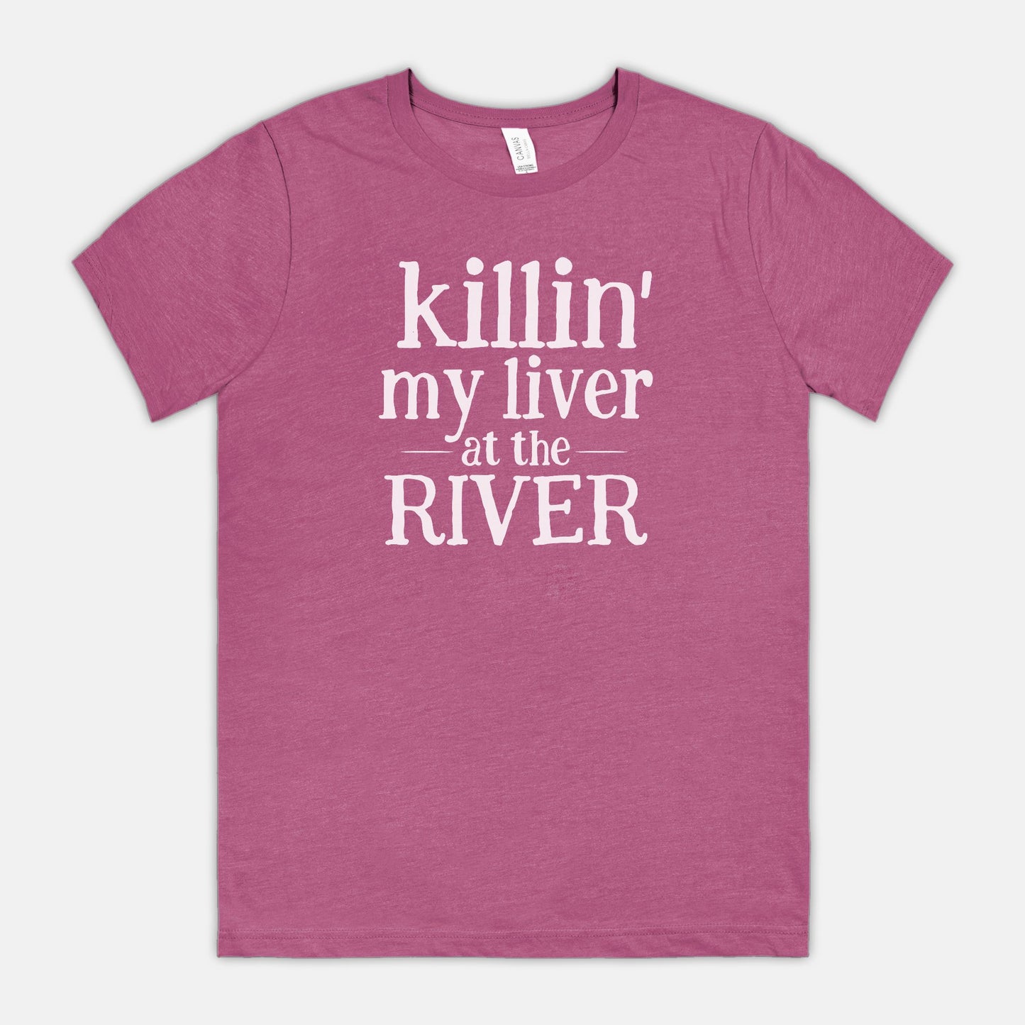 Killin' My Liver At The River Unisex Tee