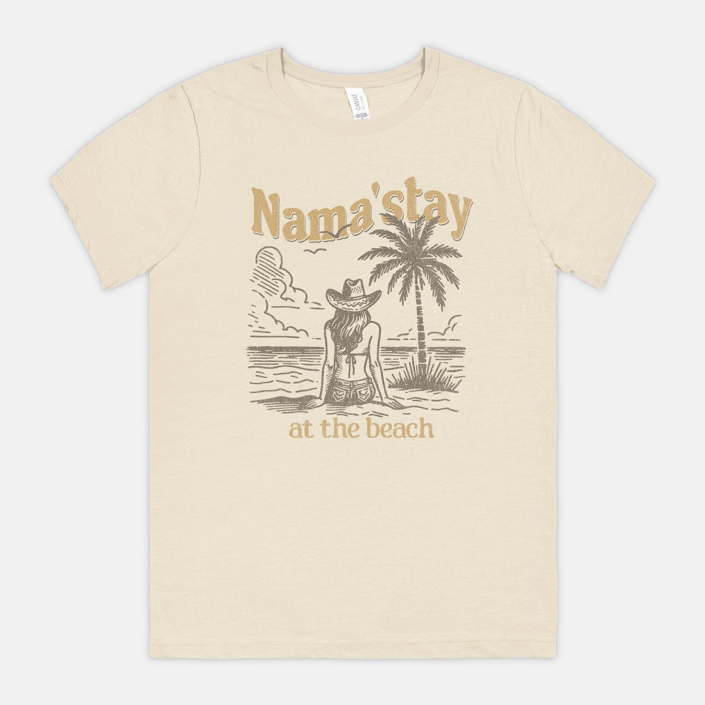 Nama'stay at the Beach Bella Canvas Unisex Tee