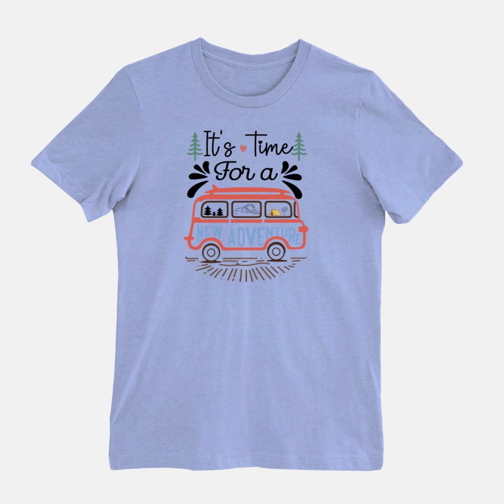 It's Time For An Adventure Bella Canvas Unisex Tee