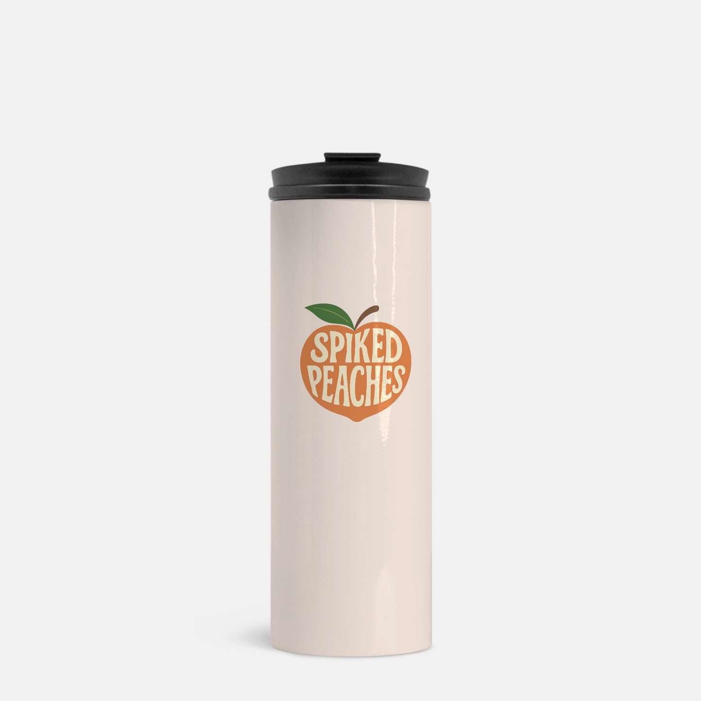 Spiked Peaches Thermal Tumbler 16 oz.