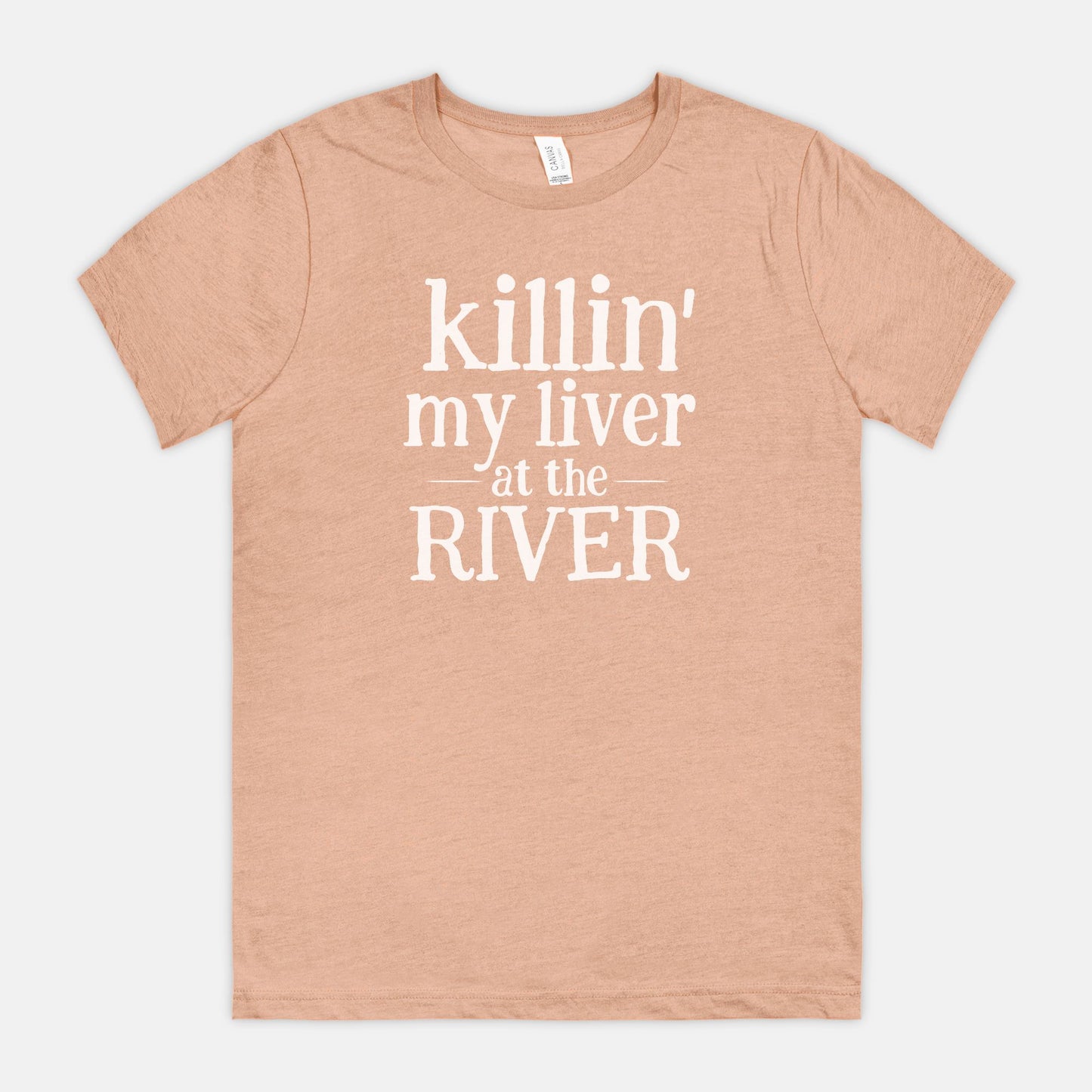 Killin' My Liver At The River Unisex Tee