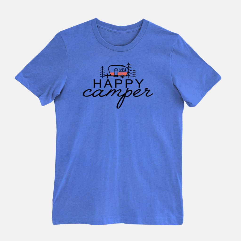 Happy Camper Bella Canvas Unisex Tee