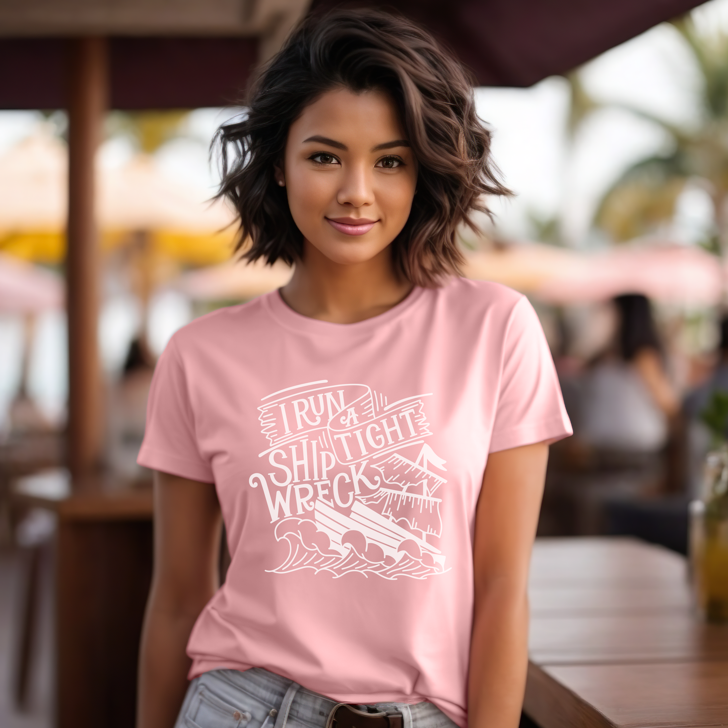 I Run A Tight Shipwreck Unisex Tee